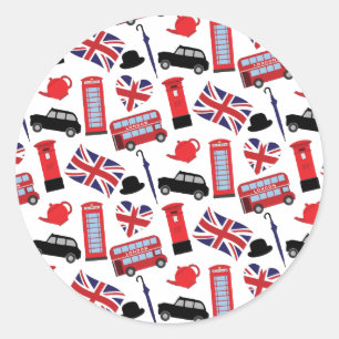 Sticker Rond Londres