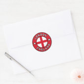 Sticker Rond Londres Angleterre (Enveloppe)