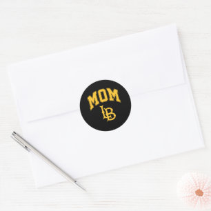 Sticker Rond Long Beach State