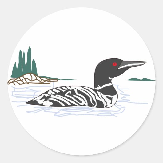 Sticker Rond Loon (Devant)