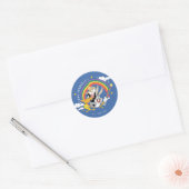 Sticker Rond LOONEY TUNES™ - Love Yourself Pride Badge (Enveloppe)