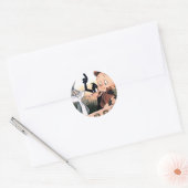 Sticker Rond LOONEY TUNES™ Saison de lapin (Enveloppe)