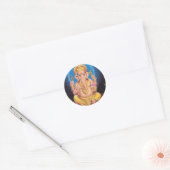 Sticker rond Lord Ganesh (Enveloppe)