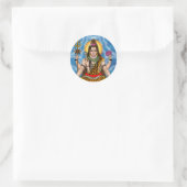 Sticker Rond Lord Shiva (Sac)
