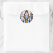 Sticker Rond Lord Shiva (Sac)