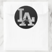 Sticker Rond Los Angeles (Sac)