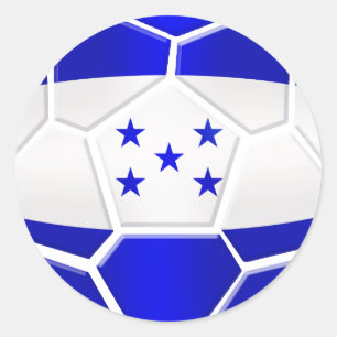 Sticker Rond Los Catrachos Honduras cadeaux de football