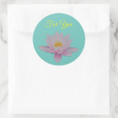 Sticker Rond Lotus (Sac)