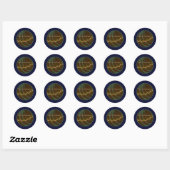 Sticker Rond Lotus Horse Moon (Feuille)