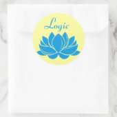 Sticker Rond Lotus Lotus Blossom (Sac)