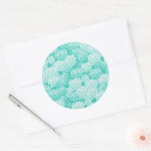 Sticker Rond Lotus motif 2 (Enveloppe)