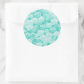 Sticker Rond Lotus motif 2 (Sac)