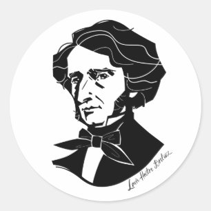 Sticker Rond Louis-Hector Berlioz