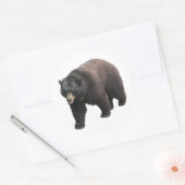 Sticker Rond L'ours de Helaine (Enveloppe)