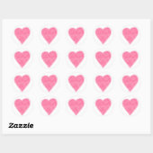 Sticker rond LOVE (Feuille)