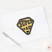 Sticker Rond Love Dad - Family Love (Enveloppe)