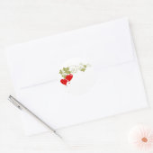 Sticker Rond Love Fruit (Enveloppe)