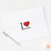 STICKER ROND LOVE MONTANA (Enveloppe)