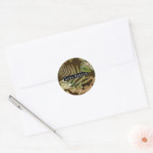 Sticker Rond Love Nature Leafs and Ferns (Enveloppe)