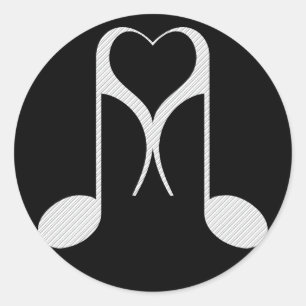 Sticker Rond love note : 8e remarque :