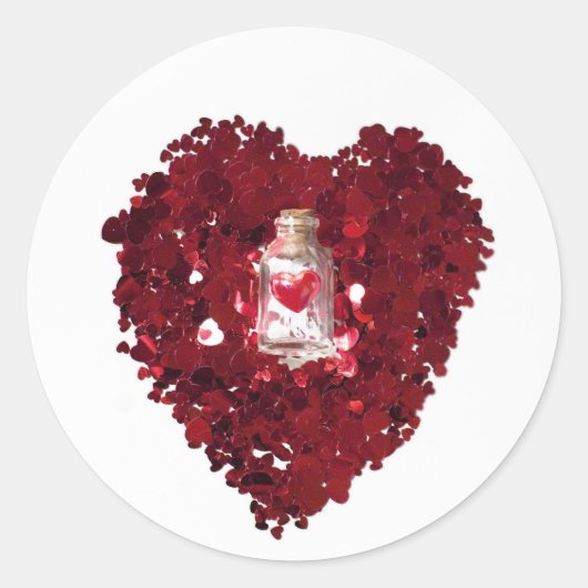 Sticker Rond Love Potion Numéro 9 (Devant)