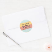 Sticker Rond Love Splash 2 (Enveloppe)