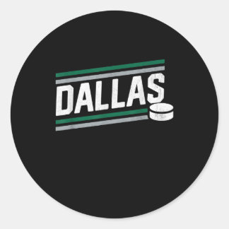 Sticker Rond Lover de hockey| Jeu de force de hockey Cool Dalla