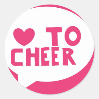 Sticker Rond lovetocheer