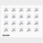 Sticker Rond Lovier (Feuille)