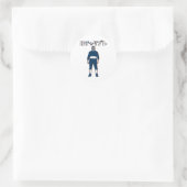 STICKER ROND LUCHA LIBRE#85 (Sac)