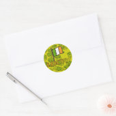 Sticker Rond Luck of the Irish (Enveloppe)
