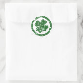 Sticker Rond Lucky Clover (Sac)