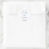 Sticker Rond Lucky in Love - Simple et doux (Sac)