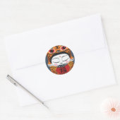 Sticker Rond Lucky Tiger Baby (Enveloppe)