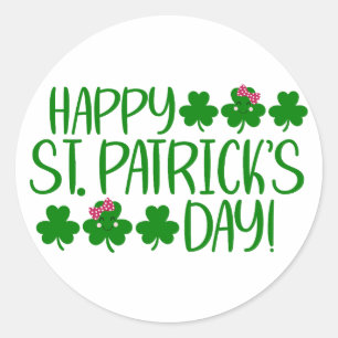 Sticker Rond Lucky Vibes - Bonne St. Patrick’s Day! 🍀 ✨