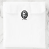 Sticker Rond Ludwig van Beethoven (Sac)