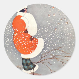 Sticker Rond Lueur de vacances