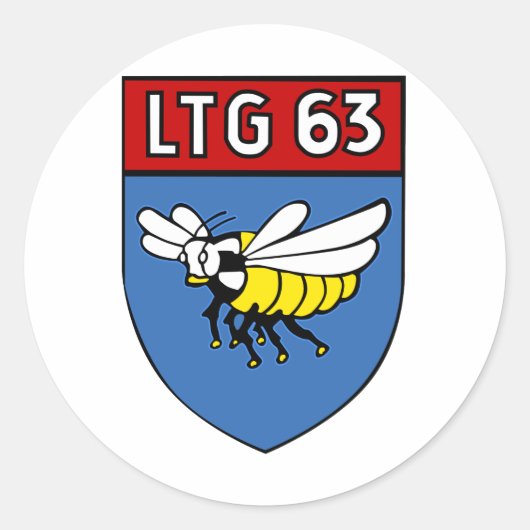 Sticker Rond Lufttransportgeschwader 63 (Devant)