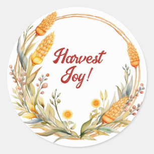 Sticker Rond Lughnasadh Party Collection - Nordica Vintage