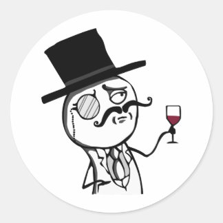 Sticker Rond LulzSec