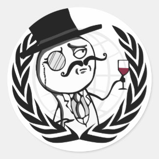 Sticker Rond Lulzsec renaît