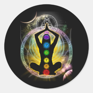 Sticker Rond Lumière