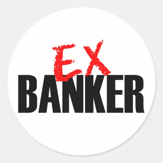 STICKER ROND LUMIÈRE EX BANKER (Devant)