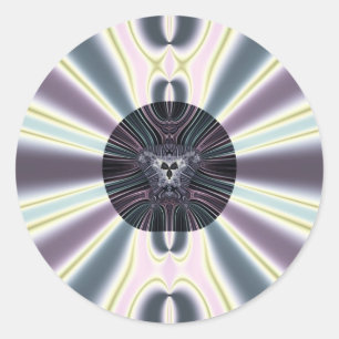 Sticker Rond Lumières de diamant