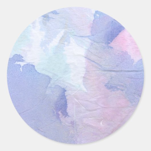 Sticker Rond Lumières du nord II (Devant)