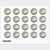 Sticker Rond Luminosité 311-Luscious - Aloha Fade (Feuille)