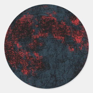 Sticker Rond lune