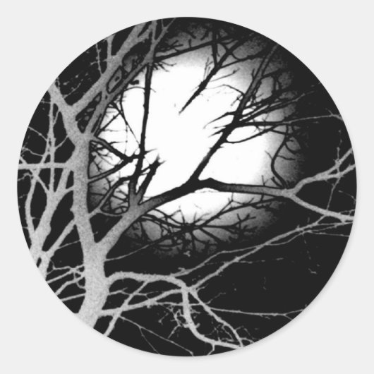 Sticker Rond Lune (Devant)