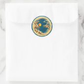 Sticker Rond Lune (Sac)