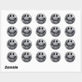Sticker Rond Lune (Feuille)